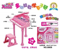 粉色公主仿真钢琴