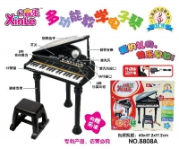 黑色帅气王子钢琴